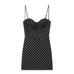 ZEVITY 2026 Nouvelle <span class=keywords><strong>Robe</strong></span> Chic Femme Tendance à Pois <span class=keywords><strong>Style</strong></span> <span class=keywords><strong>Corset</strong></span> Bretelles Fines Douce Sans Manches pour Soirée Vestidos <span class=keywords><strong>Robe</strong></span> Mujer Dropship - Product Image 5
