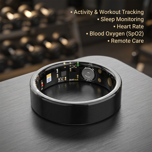 Anillo Inteligente OEM para iOS y Android, Monitor de Ritmo Cardíaco, Anillo de Fitness con Pantalla LED TK80, Monitor de Sueño, Anillo con IA Personalizable - Product Image 1
