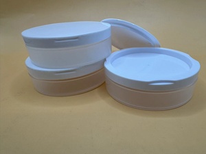 3つの開口部を持つ透明PPプラスチック製タバコ包装ジャー、ブロー成形、汎用、携帯型デザイン、マウスピースニコチン用 - Product Image 6