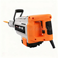 Marteau perforateur électrique industriel en acier allié 1800W 220V, usage intensif, prise UE, 3000-4000 BPM, pour démolition