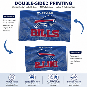 Bandera Personalizada de Poliéster con Diseño de Equipo de Fútbol Americano <span class=keywords><strong>Mafia</strong></span> Zebra, 60 Diseños, Impresión Digital, 3x5 Pies, Plegable, para Interiores/Exteriores - Product Image 2