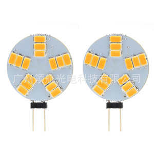 G4 5730 15SMD หลอดไฟ LED คริสตัลในรถยนต์, โคมไฟระย้า, หลอดไฟ, ไฟกระจก, ไฟตกแต่ง - Product Image 1