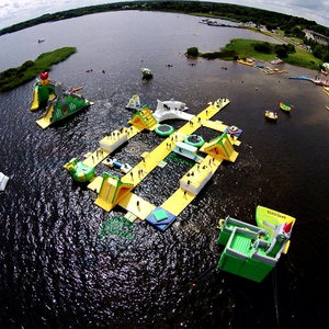 Équipement de jeux aquatiques personnalisé, Amusement en mer, nouveau parcours d'obstacles gonflables pour le parc de réveil - Product Image 1