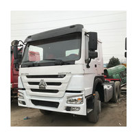 Tracteur Howo 6x4 à 10 roues 375 d'occasion, Camion à cheval, Tête de remorque, Camion à vendre