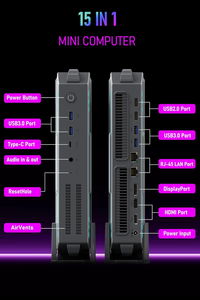 미니 PC i7 게임 노트북 64GB <span class=keywords><strong>RAM</strong></span> 미니 데스크탑 PC 비즈니스 노트북 비즈니스 사무실 게임 미니 PC 인텔 코어 i9 게임 win10 게이머 - Product Image 5