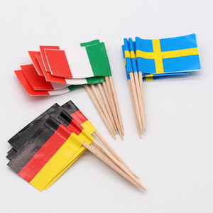 <span class=keywords><strong>Mini</strong></span> Palillos de Bambú Desechables para Hamburguesas con Impresión de Logotipo Personalizado, Palillos para Cócteles con Empaque Personalizado, Bambú Natural - Product Image 2