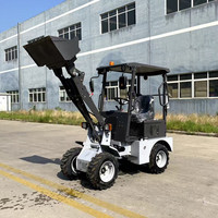 TOHO TH160T Neuzustand 4x4 Mini Loader Benzin Dieselmotor 1,3 Tonnen Nennlast Vorderrad antrieb Lader