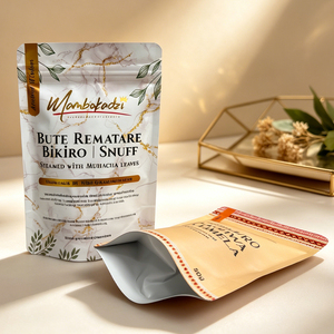 High Quality Custom Plastic Bags Resealable Aluminum Foil Smell Proof 50g Food Gummy Cookie Nuts Candy Herb Tea Stand up Pouch - Product Image 3