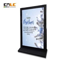 Écran extérieur LED panneau publicitaire Mupi LED totem cadre en aluminium mupi LED affichage