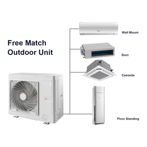 เครื่องปรับอากาศติดผนังแบบหลายโซน ระดับไฮเอนด์ 220V-50HZ R410A 1800btu ระบบ VRV - Product Image 5
