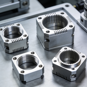 CNC Factory Wholesale 5-Axis CNC Machining of <b>Titanium</b> Aluminum Alloy Parts (Ti6Al4V; 7075) for Aerospace Applications - Product Image 1
