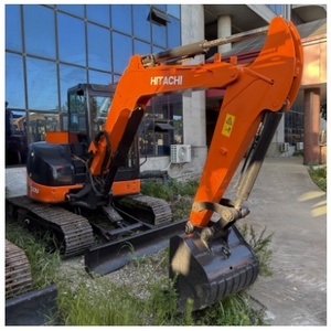 Precio barato en stock Excavadora usada Máquina sobre orugas Hitachi ZAXIS 50U Venta en Shanghai de China - Product Image 2