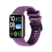 Nouvelle montre connectée carrée en silicone VS13 pour appels, notifications de messages, fréquence cardiaque, oxygène sanguin, suivi du sommeil