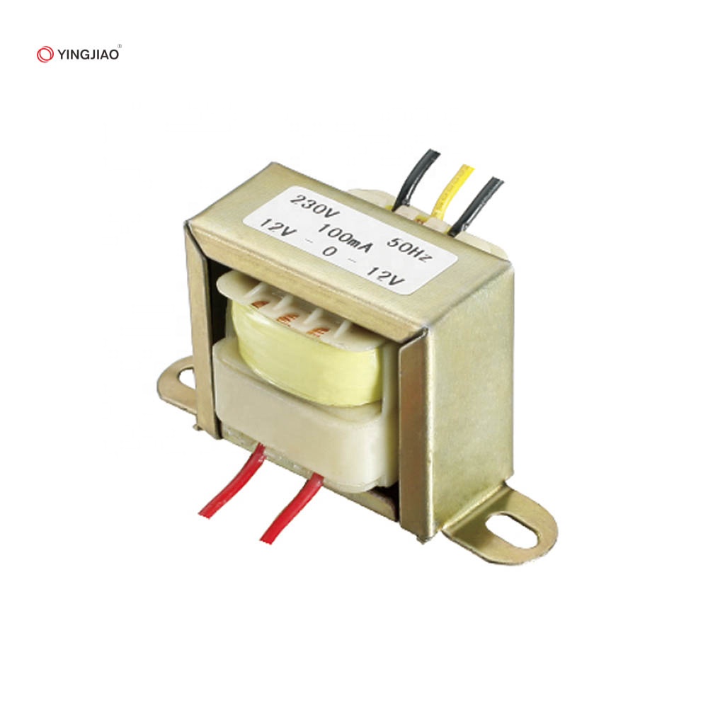 Завод Yingjiao низкая цена 220 В до 5 В 6 В 9 В 12 В 15 В 19 В 24 В низкочастотный мини-трансформатор 220 В вход 12-0-12 В