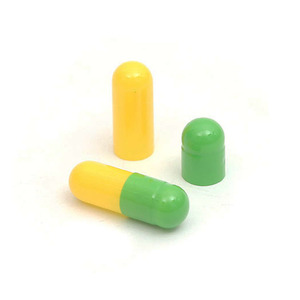 Capsules de gélatine bovine rouge et jaune Capsules de gel vides Shell Size <span class=keywords><strong>00</strong></span> - Product Image 3