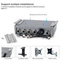PC Industrial en Caja sin Ventilador, IP67 Impermeable, Intel J1900 M12 LAN RS232, 12-24V DC