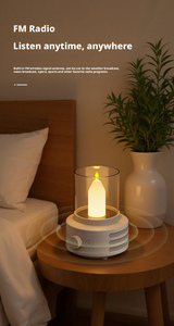 <span class=keywords><strong>New</strong></span> xu hướng âm nhạc Máy nghe nhạc màu xanh răng loa không dây Led Vẫy đèn với FM Đài phát thanh - Product Image 4