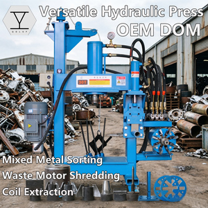 QDLSF <span class=keywords><strong>Presse</strong></span> de retrait de roulement hydraulique de Machine de démontage de roulement de ferraille professionnelle pour pompe à moteur de recyclage automobile - Product Image 1