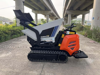 Schnelle Lieferung Antspower 2026 Automatischer Manueller Mini-Lader Transporter Raupenmini-Dumper Hydraulischer LKW mit Schaufel