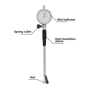 Số liệu và inch quay số khoan đo của các công cụ đo lường chất lượng cao loại Chỉ số chất lượng cao quay Số khoan đo 2-6 inch 0.001mm - Product Image 4