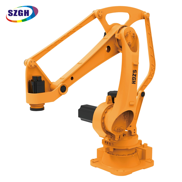 4 Axis Robotic Arm Manipulator Core Gearbox Motor Components 100kg Payload 2100MM Reach Stainless Steel for CNC Machine's Pick