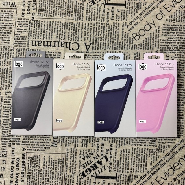 Magnetic Phone Cases for iPhone 17 Pro Max High End Camera Control Shockproof Design with Retail Box