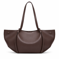 Sac à main élégant pour femme en cuir PU avec doublure en polyester et fermeture éclair, idéal pour les trajets quotidiens, le shopping et le bureau
