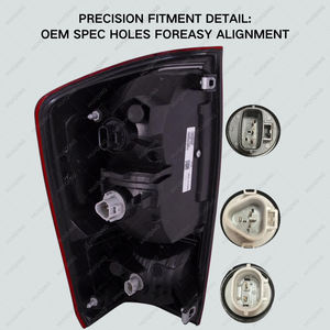 Luz Trasera Automotriz Huiqing 12V 55W al por Mayor, R 81550-04180 L 81560-04180 para TACOMA 2016-2021 - Product Image 4