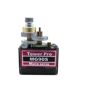 มอเตอร์เซอร์โวขนาดเล็ก Tower Pro MG90S ตัวเรือนพลาสติก น้ำหนัก 9 กรัม สำหรับอุปกรณ์เสริมโดรน - Product Image 3