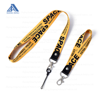 Zwarte Lange Neck Strap Band Lanyard Voor Telefoon, USB, sleutel, ID Naam Tag Badge Houder