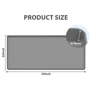 Alfombrilla de silicona para armario debajo de los organizadores de armario y almacenamiento debajo de la bandeja del <span class=keywords><strong>fregadero</strong></span> y <span class=keywords><strong>protector</strong></span> de armario para cocina y baño - Product Image 2
