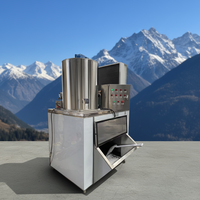 Fabricante Chino Haiyue, Máquina de Hielo en Escamas de 1 y 2 Toneladas, Máquina Comercial para Hacer Hielo en Escamas para Mariscos y Bebidas Frías