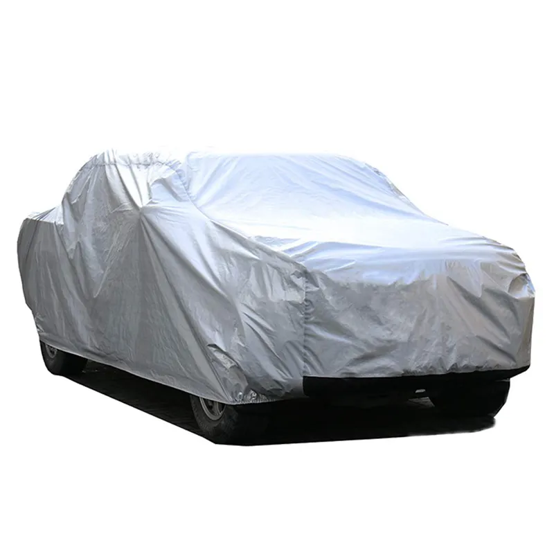 Custom Universal Car Cover Fit Sedan Jeep SUV Snowproof Waterproof Windproof Automobiles Cover With Zipper Door Full Auto Cover