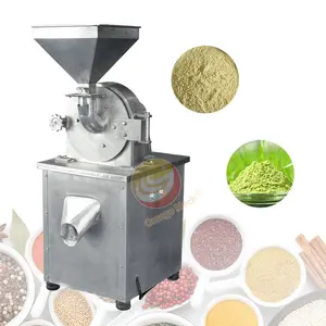 Mesin penggiling bubuk mikro kacang biji mustar gen daun Moringa kering kopi komersial