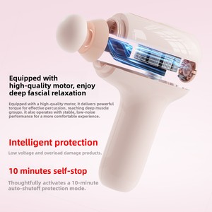 Gelance H25 Pistola Massaggiante a Percussione per Tessuti Profondi, Vibrazione Sportiva, Massaggio Muscolare, Impermeabile, Ricaricabile USB - Product Image 3