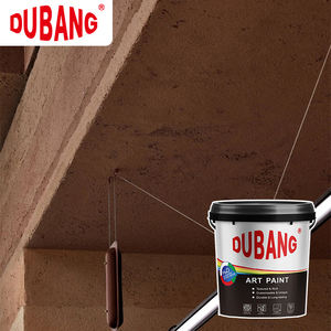 <span class=keywords><strong>Peinture</strong></span> en terre battue naturelle et écologique DUBANG pour murs intérieurs et extérieurs, finition mate texturée - Product Image 1