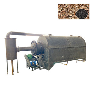 Four de carbonisation rotatif haute efficacité pour le séchage des matières premières, four de carbonisation sans fumée à bas prix - Product Image 1