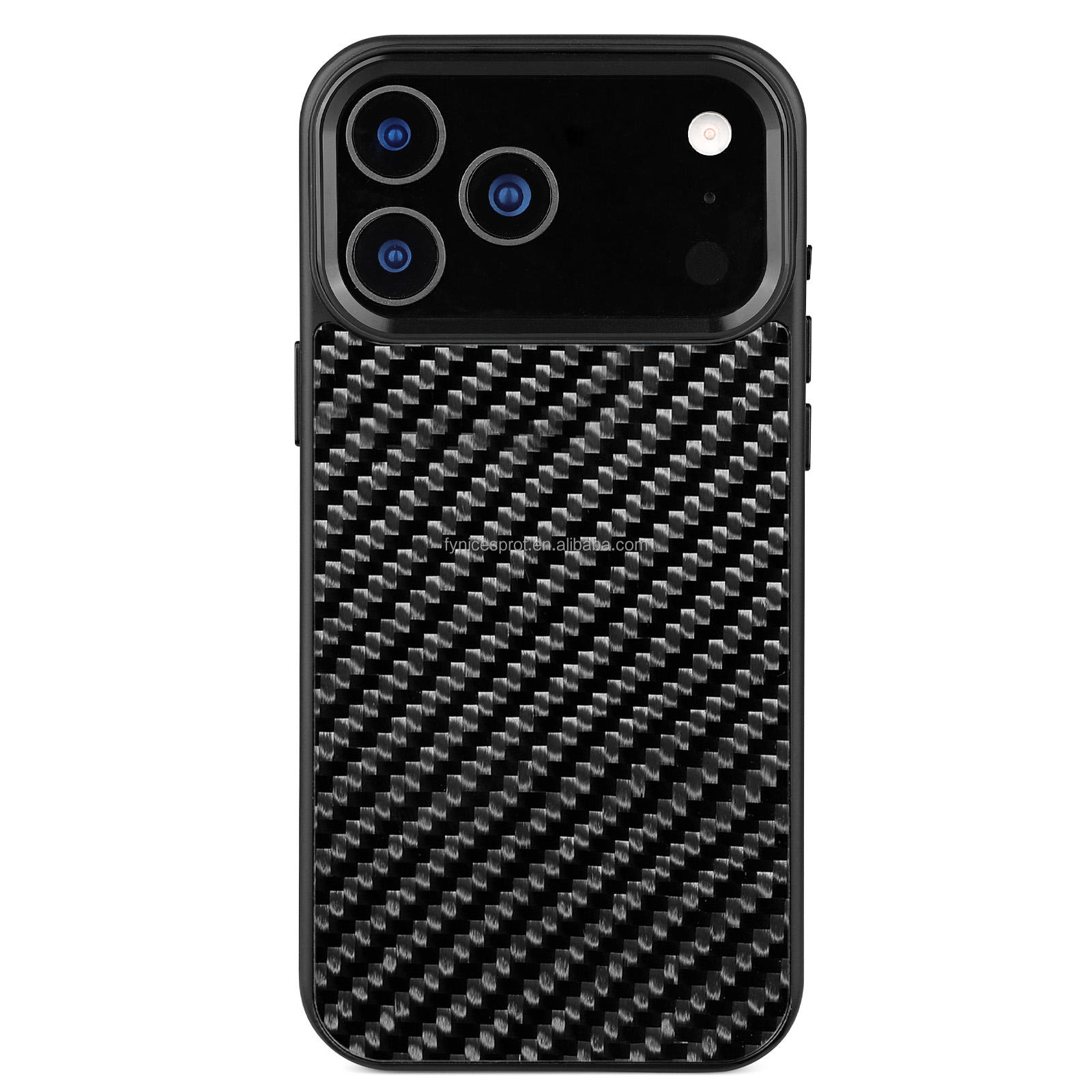 new normal Carbon fiber black with black ring