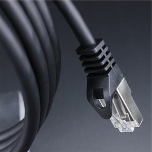 Câble <span class=keywords><strong>Ethernet</strong></span> CAT6a 10 Gigabit <span class=keywords><strong>blindé</strong></span> RJ45 100W PoE cordon de raccordement 10GbE SFTP câble de raccordement réseau, cuivre, 26AWG, LSOH - Product Image 2