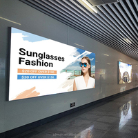 Boîte à lumière solaire extérieure étanche en tissu avec graphiques HD, cadre en aluminium, option de fixation par bande LED pour affichages publicitaires