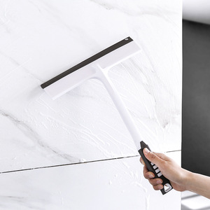 <b>Window</b> Glass Cleaner Squeegee Rubber Blade Single Sided Household <b>Cleaning</b> <b>Tool</b> With Hook <b>For</b> <b>Windows</b> And Tiles - Product Image 4