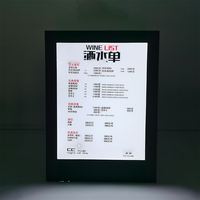 Menu électronique interactif pour restaurant commercial, restauration rapide, tablette électronique, menu de restaurant occidental, livre de menu numérique
