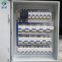 Boîte de distribution extérieure en métal avec revêtement en poudre imperméable, niveau de protection IP65