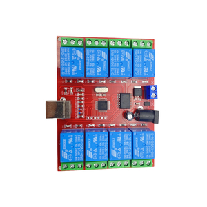 كمبيوتر شخصي قابل للبرمجة وحدة تحكم ذكية 5 فولت 12 فولت 24 فولت 4 قنوات 8CH وحدة تحكم عن طريق USB - Product Image 3