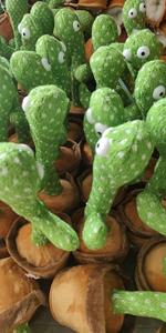 Giocattolo <span class=keywords><strong>Cactus</strong></span> Parlante e Danzante in Peluche Morbido, Bestseller per Bambini - Product Image 2