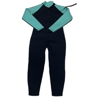 DIVESTAR Baju Renang Anak 3mm Neoprene Thermal Diving One Piece Rash Guard Perlindungan UV Tahan Air Logo Depan