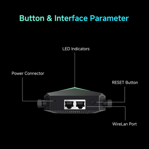 Répéteur Wi-Fi haute vitesse WiFi5 AC1200 double bande 5G 2.4G RP312F-S, extension de portée Wi-Fi - Product Image 4