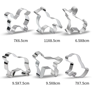 Molde personalizable para sándwich de galleta de perro, cortador de galletas de acero inoxidable de grado alimenticio para molde de alta calidad - Product Image 4