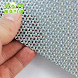 Nhà Máy Giá 304 316 lỗ tròn thép không gỉ nhôm đục lỗ kim loại lưới cho bộ lọc chất lỏng - Product Image 5