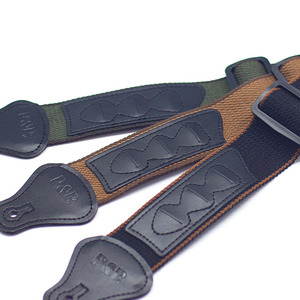 Correa de guitarra de algodón al por mayor, correas para guitarra acústica, eléctrica y folk con soporte para púas - Product Image 5